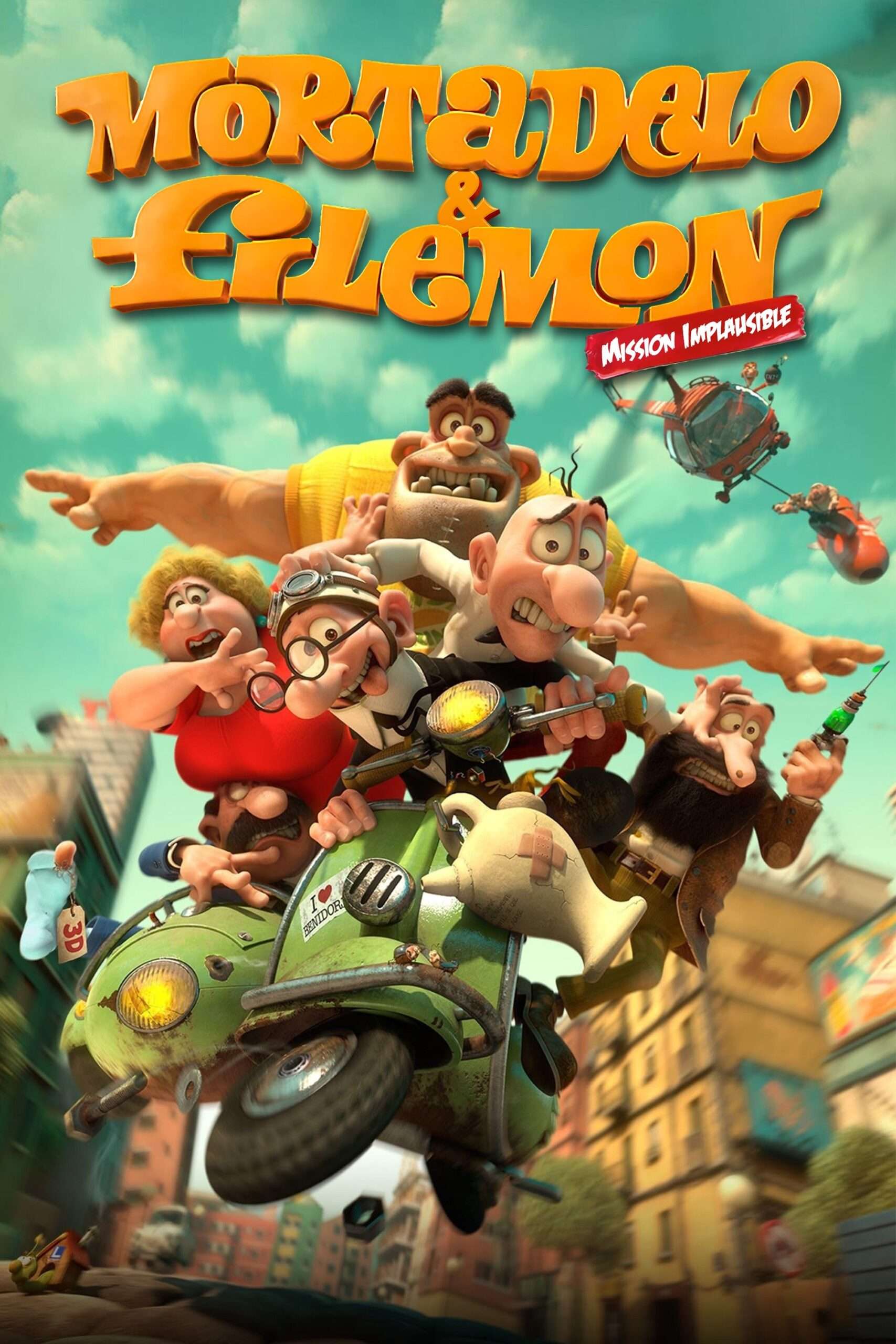 Mortadelo & Filemon: Mission Implausible (2014) คู่หูสายลับสุดบ๊องส์